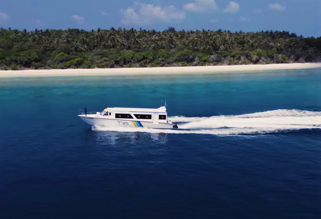 Travelling by public ferry, Maldives